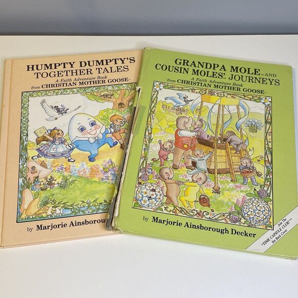 A Faith Adventure Book from Christian Mother Goose Humpty Dumpty & Grandpa Mole - Picture 1 of 12